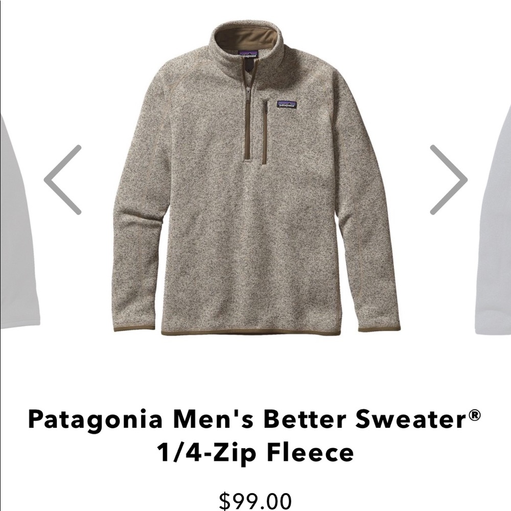 Patagonia Better Sweater DEEP BLUE size Large